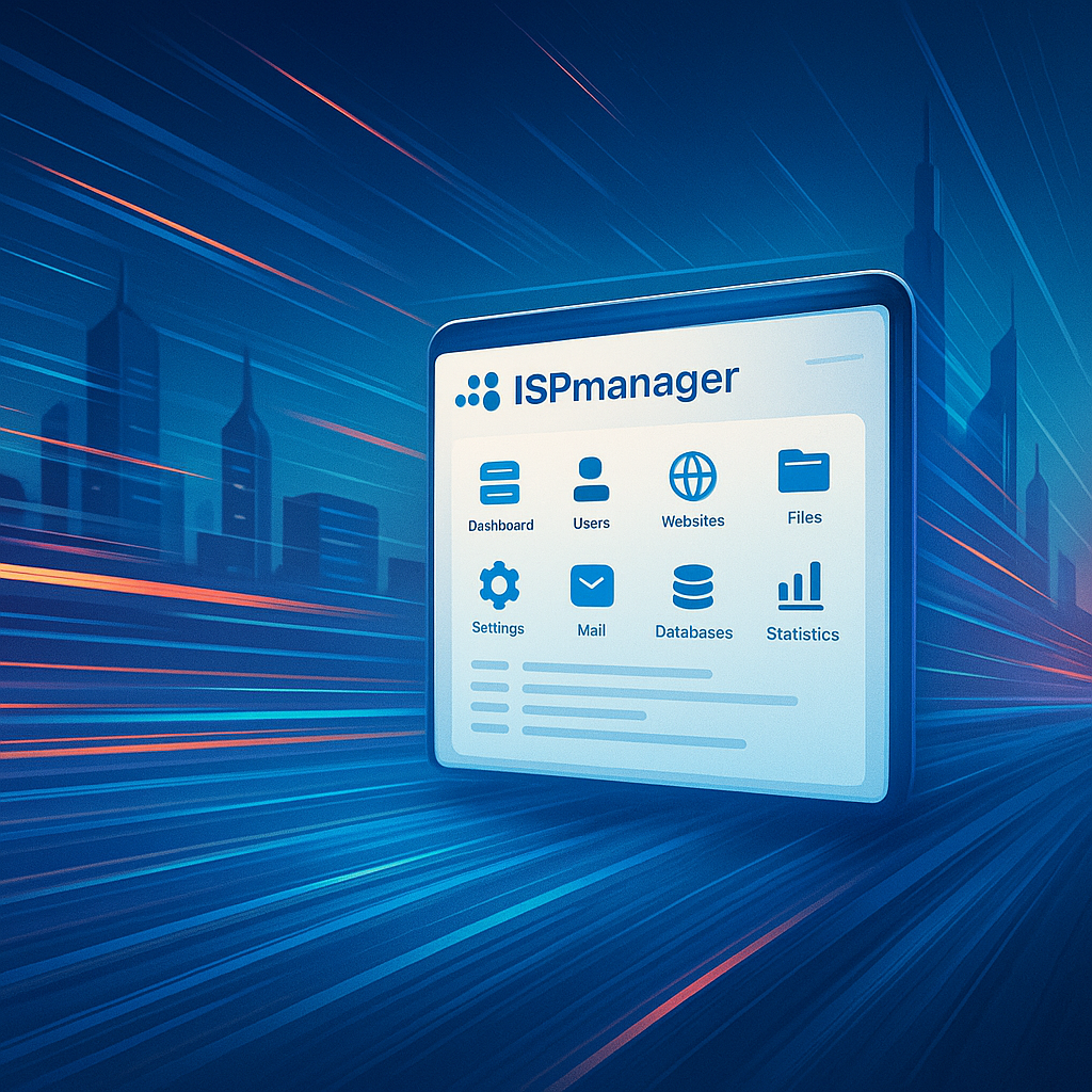 Рассказали простыми словами про панель управления ISPmanager